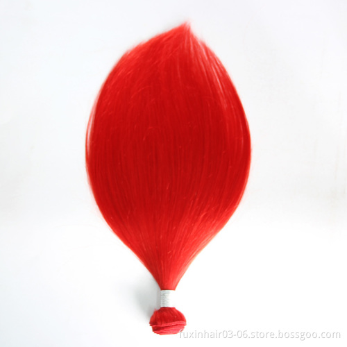 Human Hair Weaves with Closures Wavy and Curly Straight Bright Red Color Brazilian Hair Straight Wavy Curly Available 8A Grade